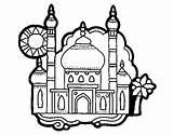 Taj Mahal India Coloring Pages Ancient Indian Color Coloringcrew Dibujo Cultures Indus Valley Getcolorings Drawing Printable Perfect sketch template