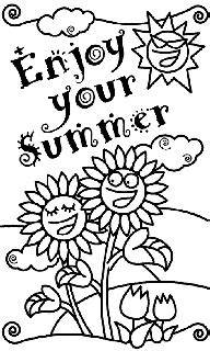 ideas  coloring pre  summer coloring pages
