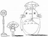 Totoro Neighbor Ghibli Tonari Colorear Cat Dibujos Coloringpagesfortoddlers Spirited Soot Sprites Personajes Imagenpng sketch template