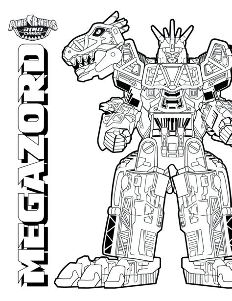 power rangers dino coloring pages sketch coloring page