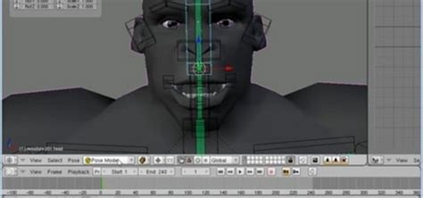 how to create a face rig for a 3d model in blender 2 4 or