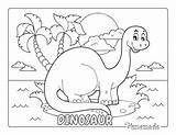 Dinosaur Preschoolers sketch template