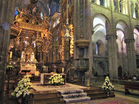 capilla mayor de la catedral de santiago de compostela