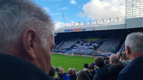 newcastle united  chelsea wor flags display giant surfer flag youtube
