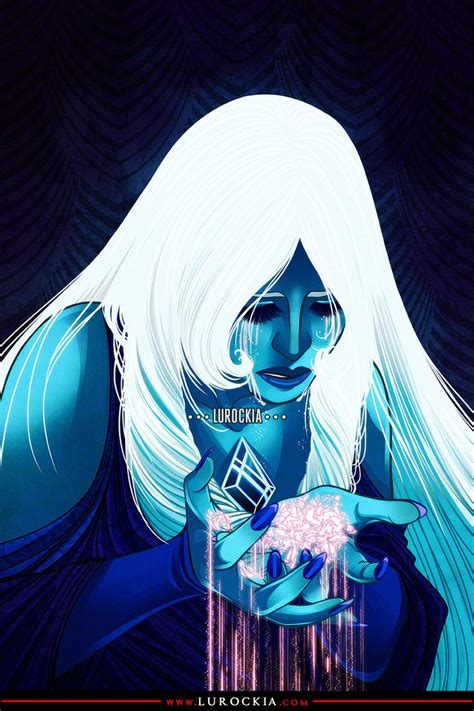 Shattered — An Illustration Featuring Blue Diamond From