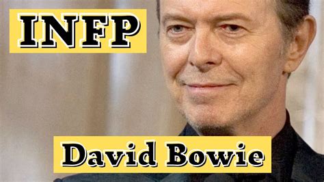 david bowie mbti type infp male youtube