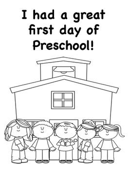 day  preschool coloring pages   ps prek pups tpt