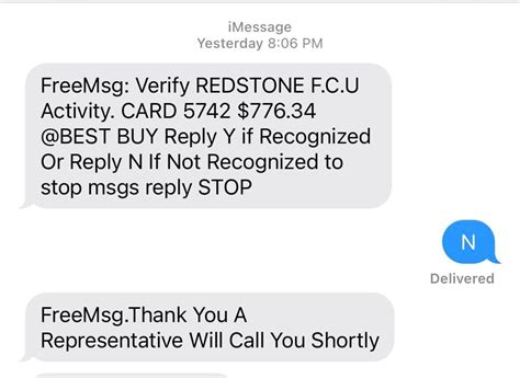 latest text message scam       bank