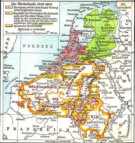 maps  netherlands    century