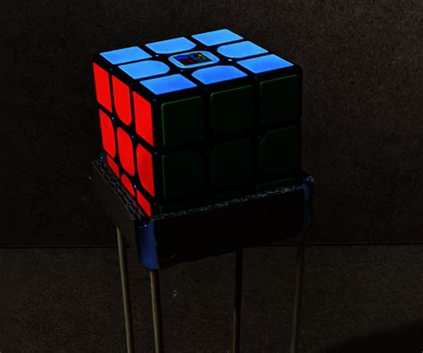 rubiks cube stand version   steps instructables