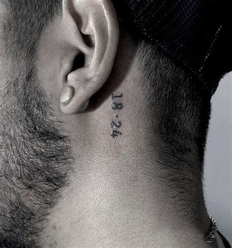 35 Minimalists Behind The Ear Tattoo Ideas [trendy Designs]