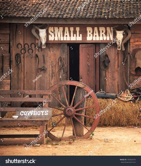 western style cowboy home stock photo  shutterstock