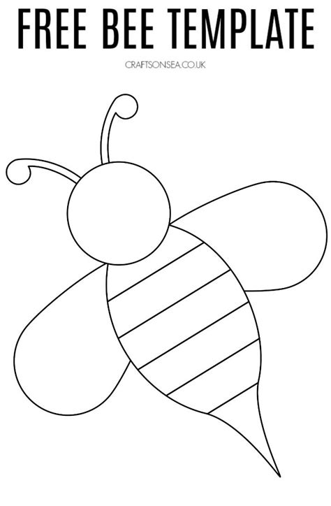 printable bee craft printable word searches