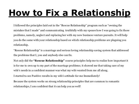 Love Relationship Issues How Can I Fix My Relationship Problems
