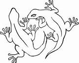 Reptile Reptiles Coloring Pages sketch template