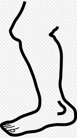 Leg Coloring Clipart Human Man Foot Svg Vector Pixabay Book Info sketch template