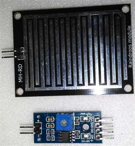 electronics rain sensor techtutorialsx