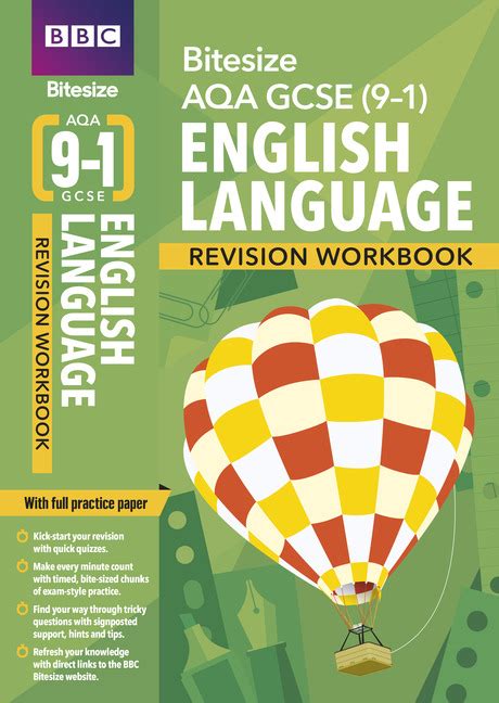 bbc bitesize aqa gcse   english language revision workbook