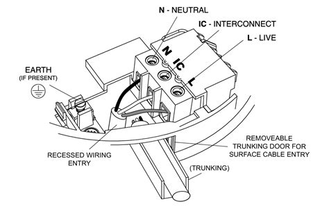 wire smoke detector wiring diagram cadicians blog