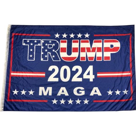 trump usa 2024 maga flag 3 x 5 ft outdoor standard flags for sale