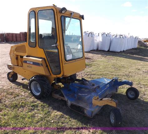 hustler 4600 lawn mower no reserve auction on tuesday