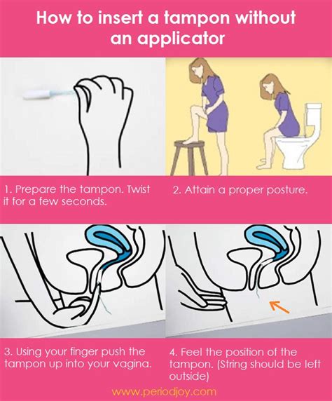 How To Insert A Tampon Correctly Step By Step Guide For Beginners