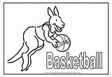 Basketball Coloring Pages Sport sketch template