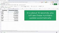 How to Auto-Refresh Google Sheets Formulas (Updates Every 1-Minute) - Spreadsheet Point