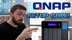 QNAP NAS Guide Part 1 - Setup, RAID, Volumes IP and Shared Folders