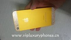 iPhone 5/5s Housing 24k Real Gold Diamond - Luxury Golden Covers For iPhone-Designer Gold Housings-The Best Gold Covers For Iphone - video Dailymotion