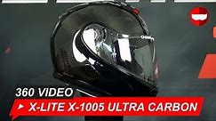 X-Lite X-1005 Ultra Carbon Dyad Glossy Black Helmet - ChampionHelmets.com
