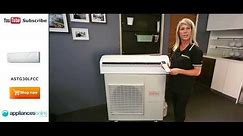 Fujitsu 8kW Reverse Cycle Split System Inverter Air Conditioner ASTG30LFCC review
