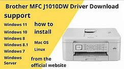Brother MFC J1010DW Driver Download and Setup Windows 11 Windows 10,Mac 13, Mac 12, Mac 11