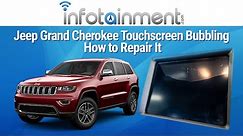 2018+ Jeep Grand Cherokee Screen Bubble Fix - Delamination Repair - Infotainment.com