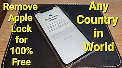 Permanently Bypass Apple Activation lock Forget Apple ID & Password Without Box/itunes 100% Working