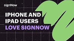 How to Sign Documents on iPhone or iPad with signNow?