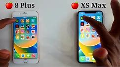 iPhone XS Max VS iphone 8 Plus in 2023 || Speed Comparison