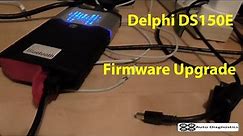 Delphi DS150E Firmware Upgrade Procedure