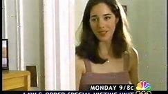 1999 NBC Law & Order Special Victims Unit TV Promo