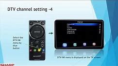 SHARP TV Channel Setting (Models: 2T-C32BG1X / 2T-C42BG1X / 4T-C50BK1X / 4T-C60BK1X / 4T-C70BK1X)