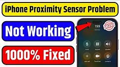 iPhone Proximity Sensor Not Working Problem | iPhone Screen Not Turn on During Call Problem Fixed
