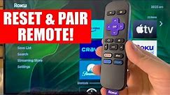 How to Reset Roku Remote & Pair Back to Roku Device (Works on Any Roku Remote!)