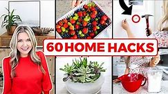 60 HOME HACKS...That You HAVE TO TRY!