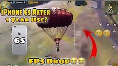 Iphone 6s After 1 Year Use😢 | 6s,6s plus PUBG/BGMI Gaming test | Should You Buy in 2023 | FPS DROP😭😭