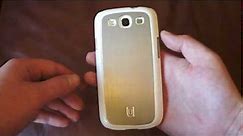 Samsung Galaxy S3 Case Review - Uunique Metallic in Marble White / Silver