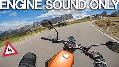 Moto Guzzi V7 sound [RAW Onboard]