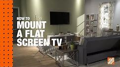 How to Mount a Flat Screen TV on a Wall