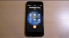 iPhone SE 2020 Black Incoming Call