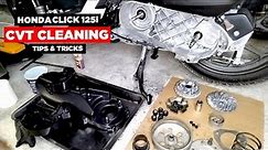 Honda Click 125i | CVT Cleaning Tips & Tricks