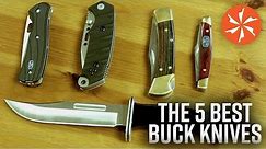Top 5 Best Buck Knives Available at KnifeCenter.com